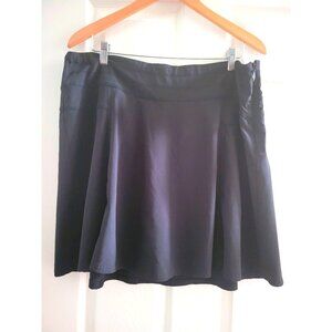 Athleta Women Black All Day Skort size 16 Sports